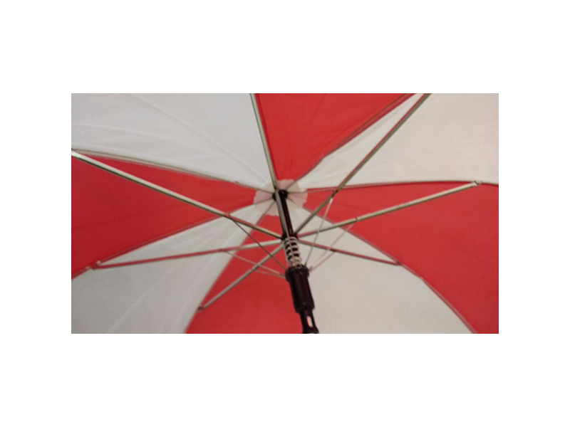 Producto: Paraguas Blanco con rojo